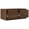 vidaXL Tv-meubelen 2 st 60x31x25,5 cm bewerkt hout bruin eikenkleurig