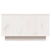 vidaXL Salontafel 55x56x32 cm massief grenenhout wit