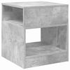 vidaXL Bijzettafel Beton Grijs 40,5 x 40 x 45 cm Bewerkt hout
