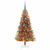 vidaXL Kerstboom met 150 LED met standaard Goud 150 cm PET