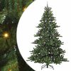 vidaXL Kunstmatige Inklapbare Kerstboom Groen 240 cm PVC en staal