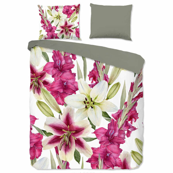 Good Morning Dekbedovertrek FLEURIE 200x200/220 cm meerkleurig