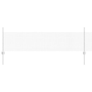 vidaXL Gelaste Draadhek met Paal 25 x 0,5 m (B x H)