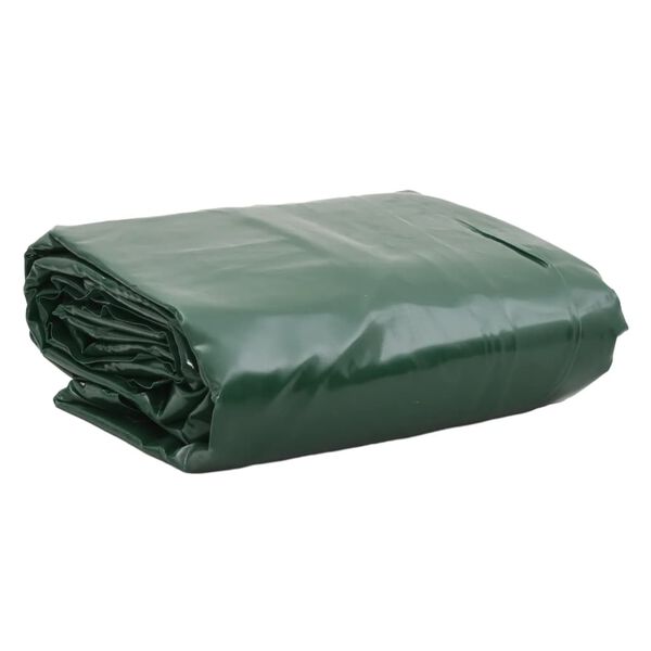 vidaXL Dekzeil 650 g/m&sup2; 1,5x2 m groen