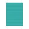vidaXL Pliss&eacute; rolgordijn 100x150 cm stofbreedte 99,4cm petrol groen