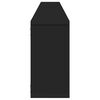 vidaXL Wandschappen kubus 2 st 100x15x30 cm bewerkt hout zwart