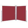 vidaXL Windscherm uittrekbaar 170x600 cm rood