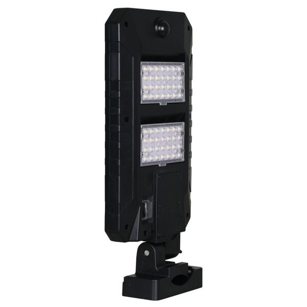 Luxform Tuinlamp Concordia PIR met bewegingssensor solar LED zwart