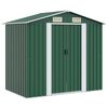vidaXL Tuinberging 204x132x186 cm metaal groen