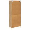 vidaXL Hoge kast met lade Artisan Eiken 69,5 x 34 x 180 cm