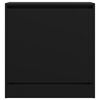 vidaXL Schoenenkast 60x34x63,5 cm bewerkt hout zwart