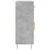 vidaXL Dressoir 69,5x34x90 cm bewerkt hout betongrijs
