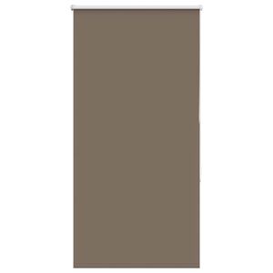 vidaXL Rolgordijn verduisterend koffie 65x130 cm stofbreedte 60,7 cm