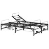 vidaXL Elektrisch Verstelbaar Bedframe Zwart 140 x 190 cm Staal