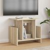vidaXL TV-standaard Sonoma Eiken 50 x 35 x 45 cm Bewerkt hout