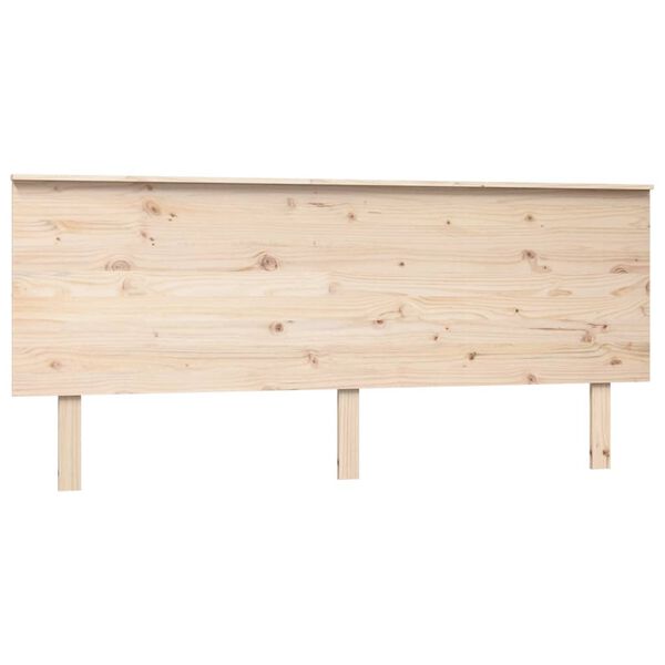 vidaXL Hoofdbord 184x6x82,5 cm massief grenenhout