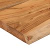 vidaXL Tafelblad rechthoekig natuurlijke rand 100x40x2,5 cm acaciahout