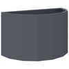 vidaXL Plantenbak Antraciet 60 x 30 x 35 cm Staal