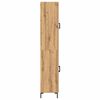 vidaXL Hoge kast 2 pcs artisanaal eikenkleurig 69,5 x 34 x 180 cm