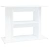 vidaXL Aquariumstandaard 80x35x60 cm bewerkt hout wit