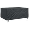 vidaXL Meubelhoes Effen Zwart 230 x 165 x 80 cm 210D