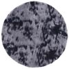 vidaXL Hoogpolig vloerkleed NAVARRA 160x160 cm polyester donkergrijs