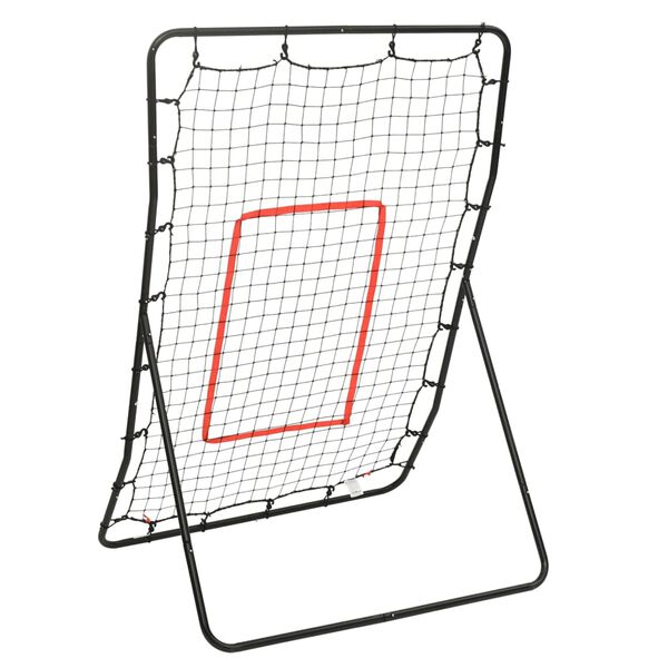 vidaXL Softbal Rebounder 88x79x137 cm staal