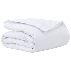 vidaXL 2-in-1 Dekbed Wit 135 x 200 cm Veren