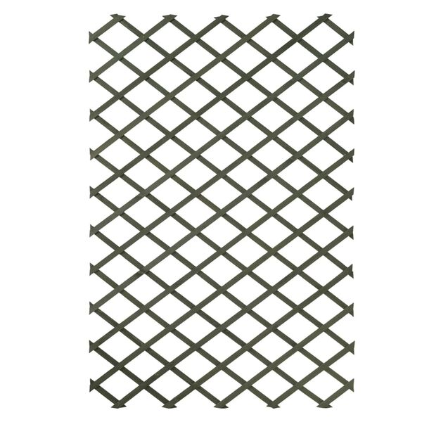 Nature Plantenklimrek 100x200 cm hout groen 6041704