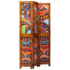 vidaXL Kamerverdeler Honingbruin 105 x 1,5 x 180 cm Massief Acaciahout
