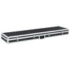 vidaXL Wapenkoffer 134x35x12 cm aluminium zwart