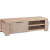 vidaXL Tv-meubel 140x38x40 cm massief geborsteld acaciahout