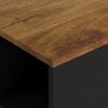 vidaXL Salontafel 60x50x35 cm massief mangohout