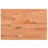 vidaXL Tafelblad rechthoekig 80x40x4 cm massief beukenhout