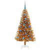 vidaXL Kerstboom met 150 LED met standaard Goud 150 cm PET
