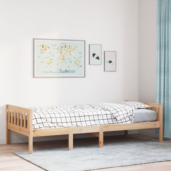 vidaXL Kinderbed zonder matras massief grenenhout 80x200 cm