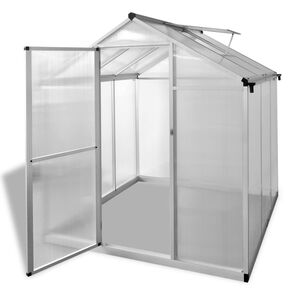 vidaXL Tuinkas 3,46 m&sup2; versterkt aluminium