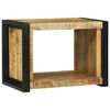 vidaXL Wandkubus met opslag Bruin 55 x 35 x 40 cm Massief Mango Hout
