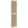 vidaXL Kastdeur Naturel 201 x 2,1 x 49,5 cm Massief grenenhout