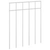 vidaXL Tuin schuttingpaneel 48 pcs Gegalvaniseerd staal Zilverkleurig