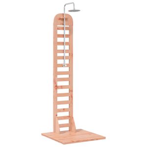 vidaXL Buitendouche 223 cm Massief Douglas hout en roestvrij staal