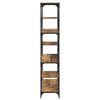vidaXL Boekenkast Oud Hout 91 x 36 x 176 cm Bewerkt hout