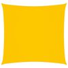 vidaXL Zonnescherm vierkant 5x5 m oxford stof geel