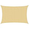 vidaXL Zonnezeil 4,5x3,5 m 100% polyester oxford zandkleurig
