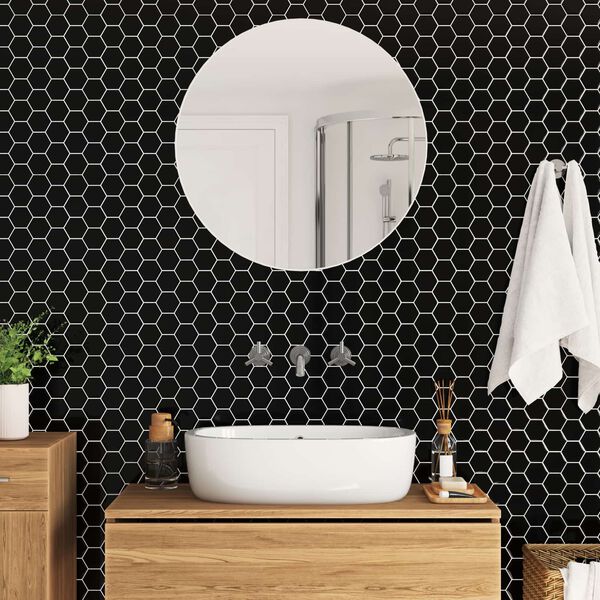 vidaXL Vis schaal tegel 20 pcs Donkergroen 30 x 30 cm