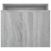 vidaXL Salontafelset 100x48x40 cm bewerkt hout grijs sonoma eikenkleur