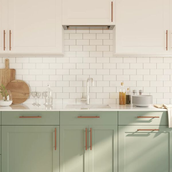 vidaXL Handvatten 20 st 160 mm roestvrij staal bronskleurig