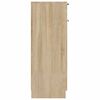 vidaXL Badkamerkast 32x33,5x90 cm bewerkt hout sonoma eikenkleurig