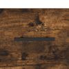 vidaXL Dressoir 69,5x34x90 cm bewerkt hout gerookt eikenkleurig