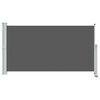 vidaXL Zijkant luifel 117 x 300 cm 100% polyester ijzer staal